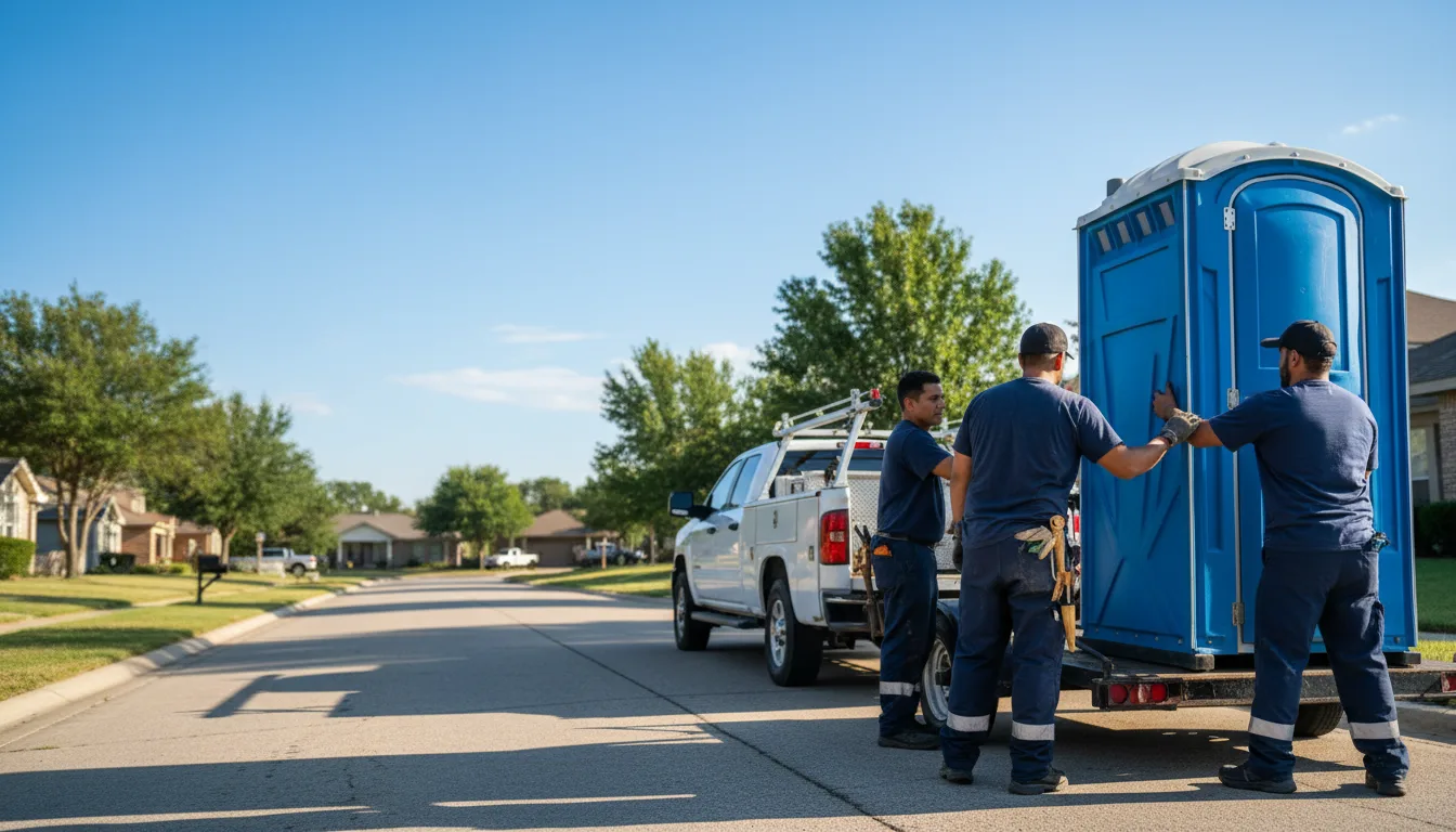 Portable Toilet Rental in Irving, IL near me
